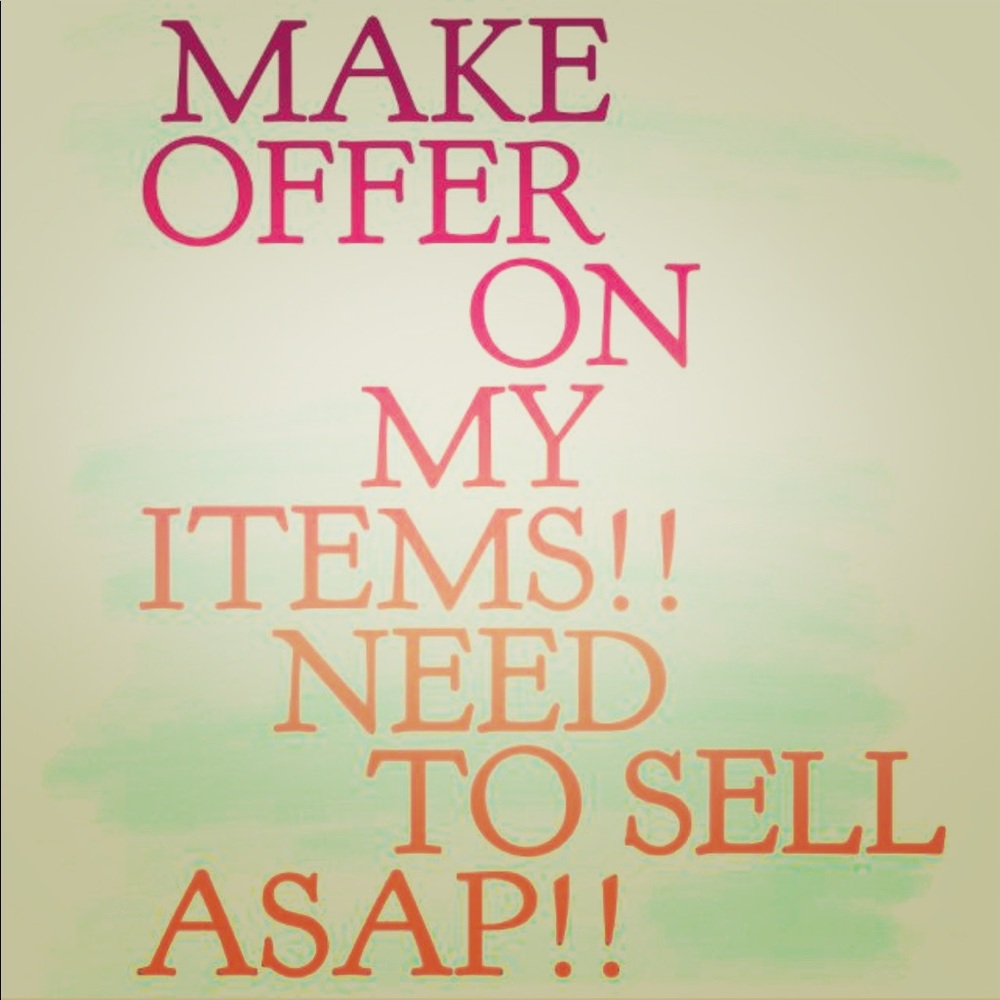 Make me an offer!!